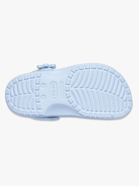 Crocs Classic Pearl Shine Pantoffeln, Blue Frost