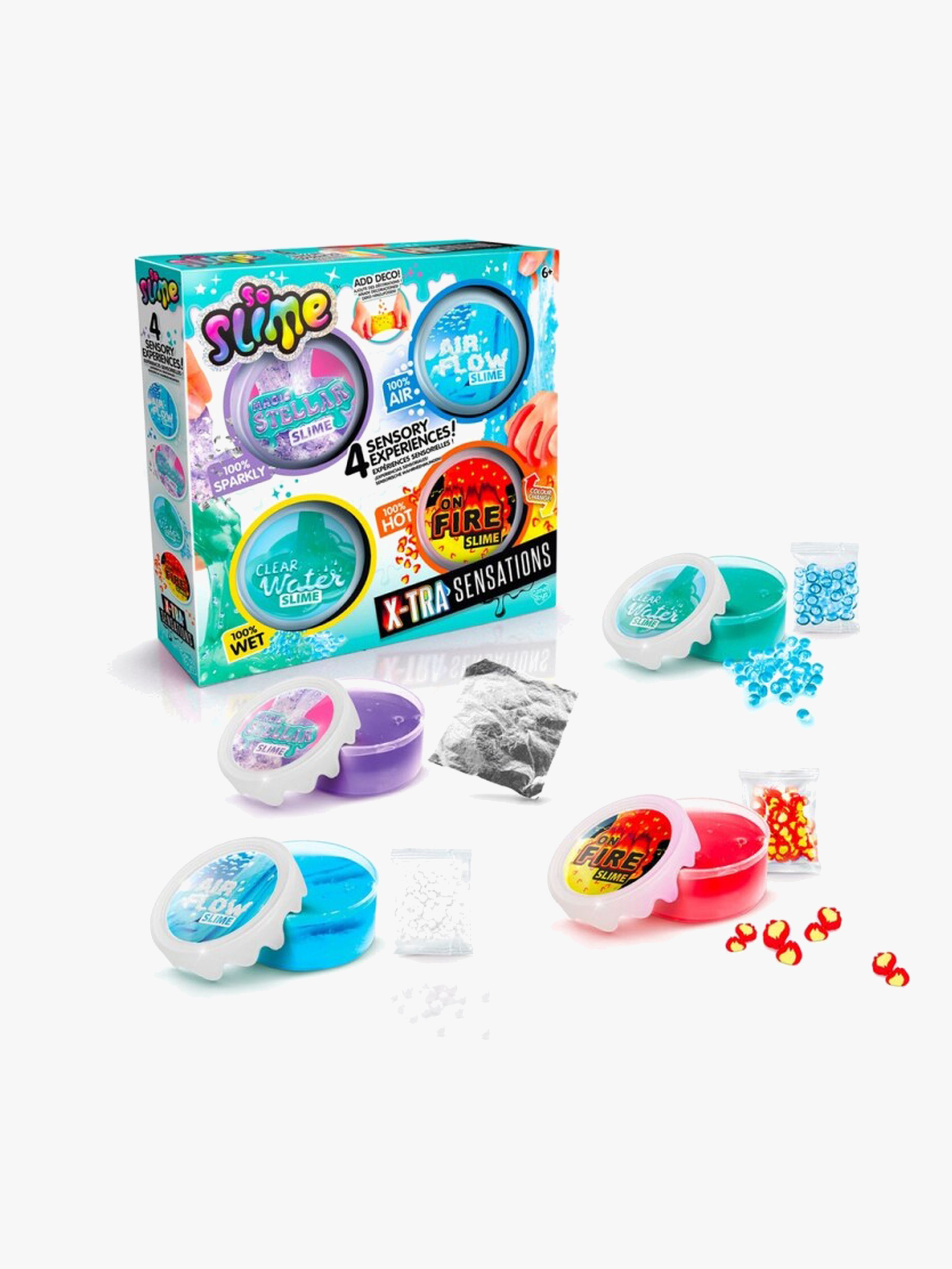 X-TRA Slime-Set 4er-Pack