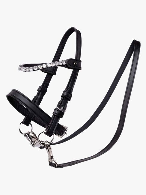 My Hobby Horse Zaumzeug mit Silbersteinchen, Braun