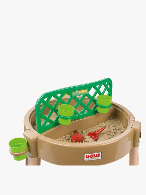 Dolu Gardening, Sand, Water, Creativity 4-in-1 Spieltisch, Braun