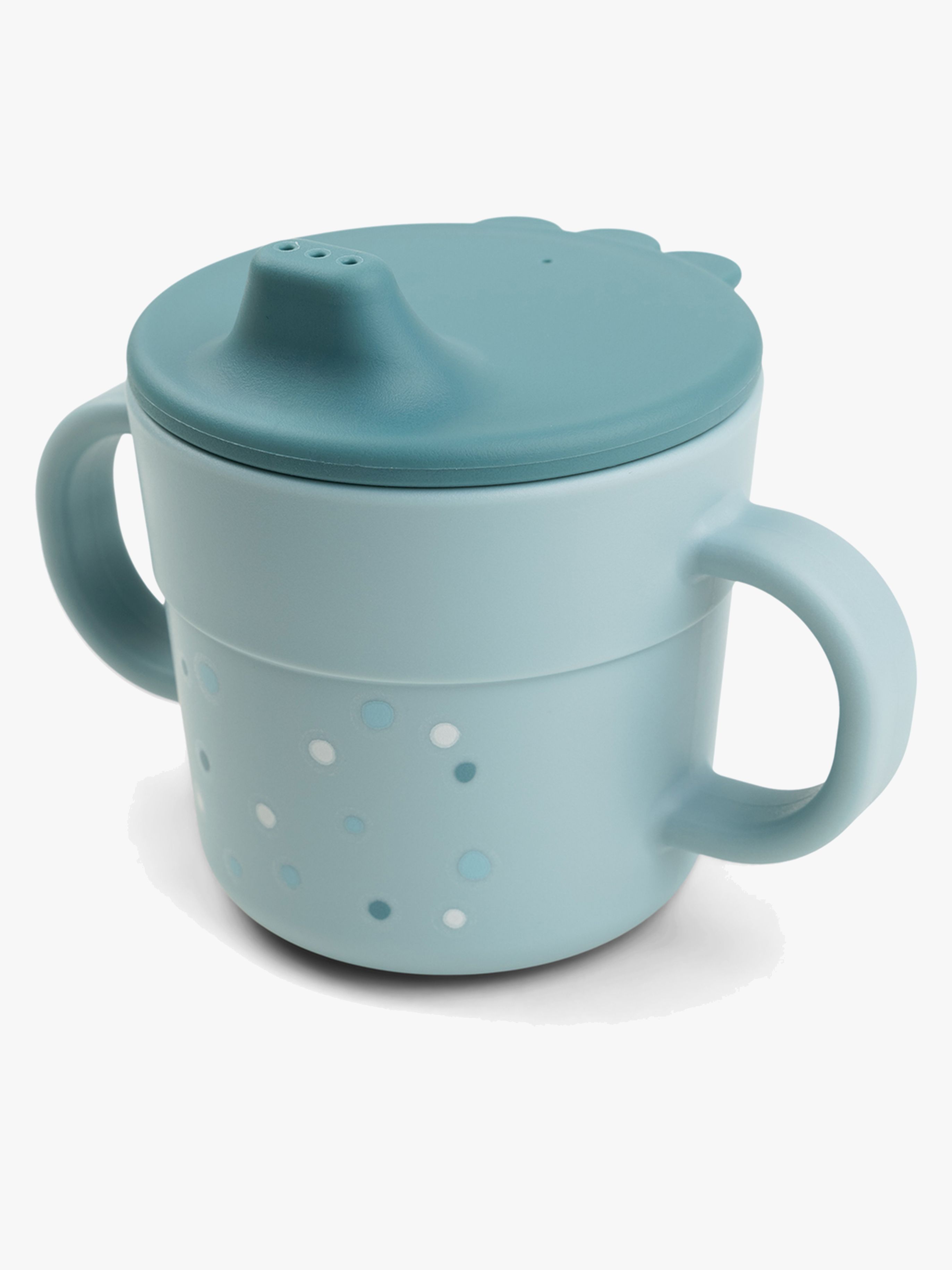 Foodie Schnabeltasse Happy Dots, Blue