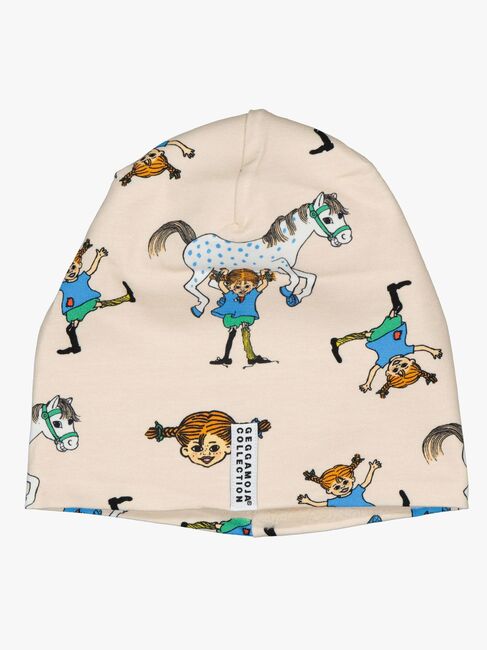 Geggamoja Pippi Langstrumpf Mütze, Beige 3888-16-1448_1.jpg