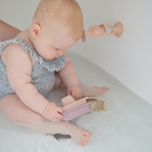 Mushie Badespielzeug Boote, Petal