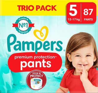 Pampers Premium Protection Pants Windeln Größe 5 12–17 kg 87er-Pack