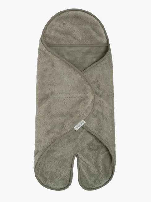 Baby's Only Hooded Baby Decke mit Füße Cozy, Urban Green