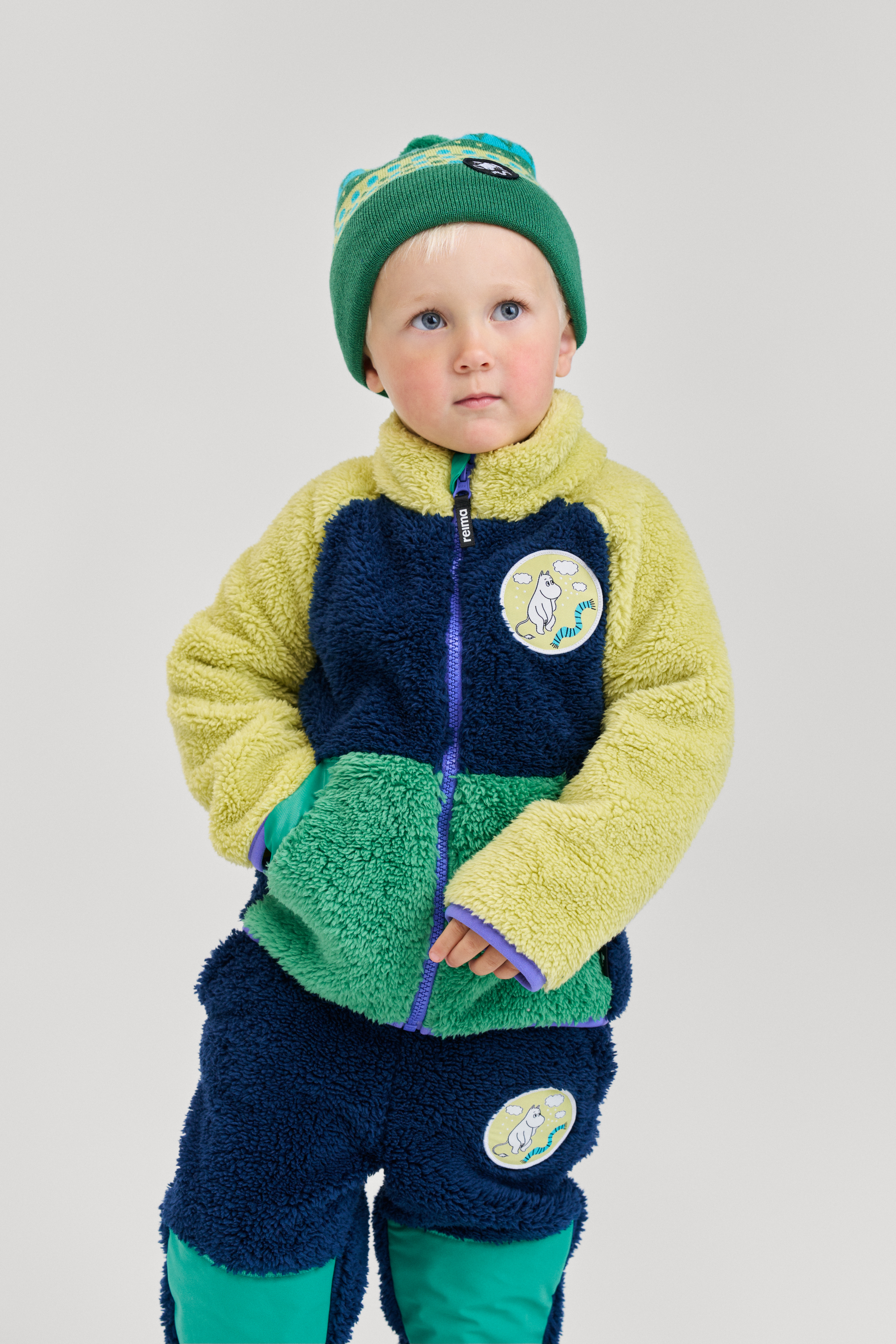 Reima Mumin Kramgo Fleecejacke, Navy, 92