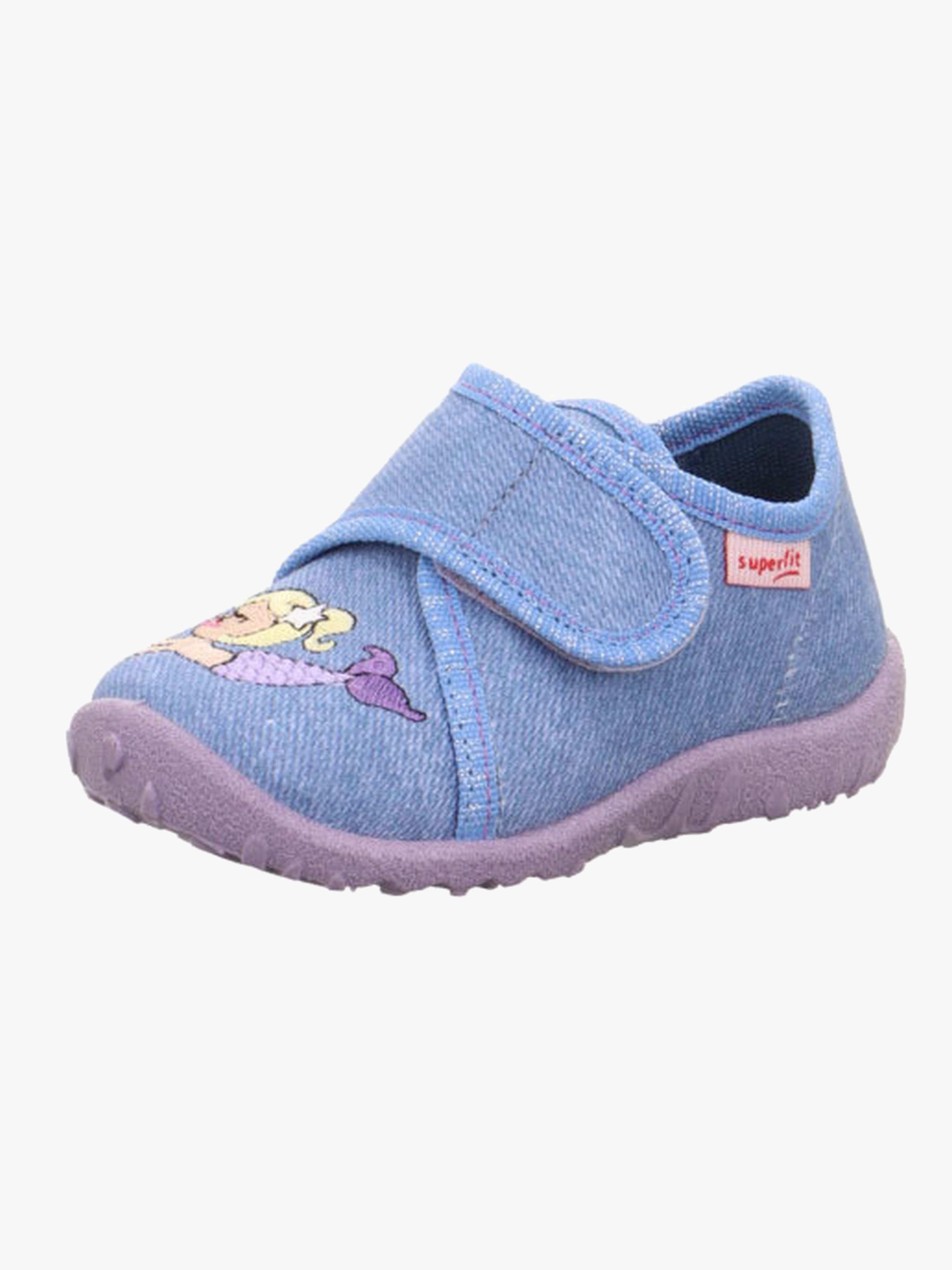 Superfit Spotty Hausschuhe, Hellblau, 18