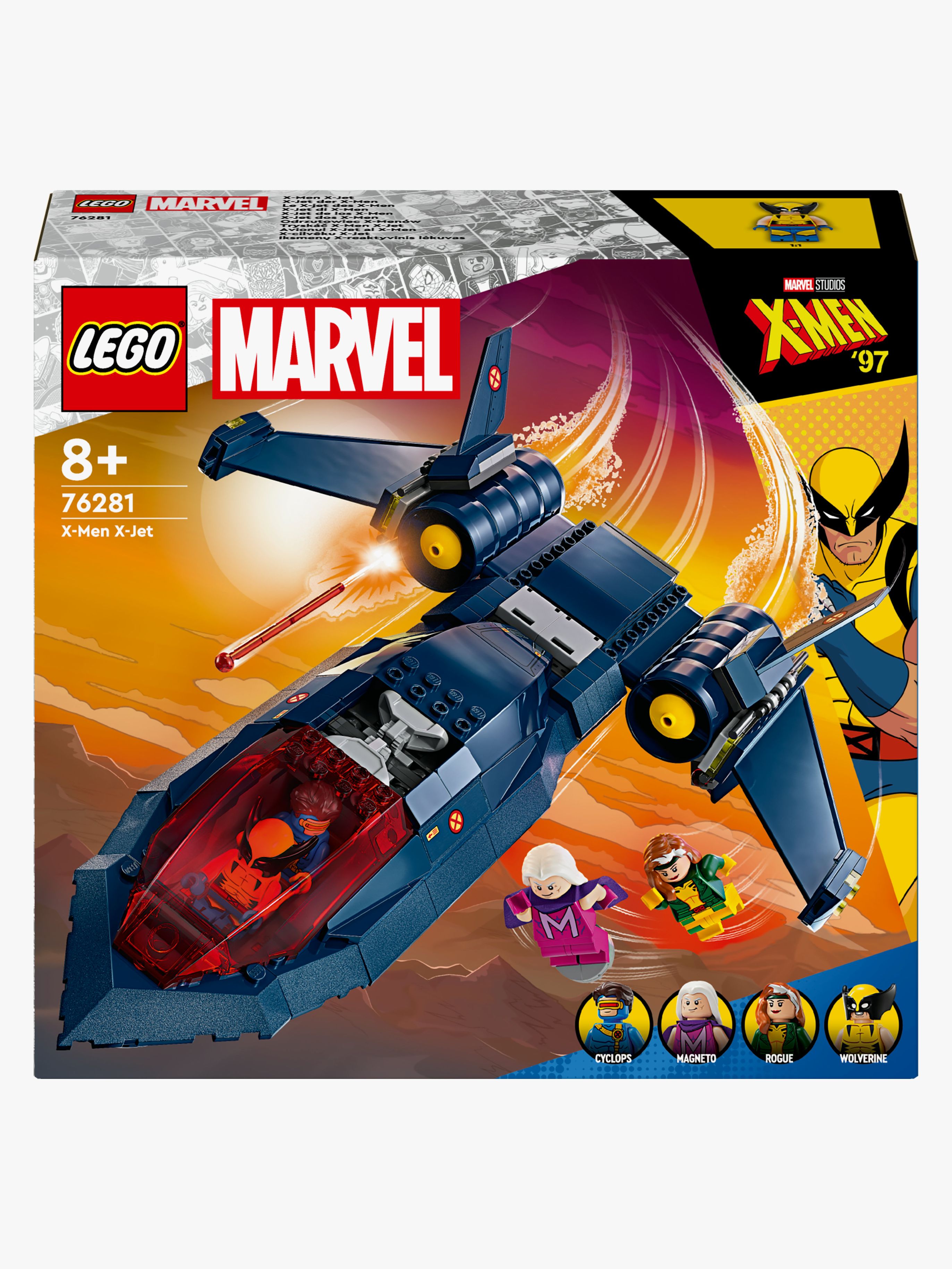 LEGO Super Heroes 76281 X-Jet der X-Men