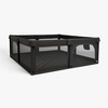 Beemoo SAFE Space XXL Laufgitter 200x180 cm, Ash Grey
