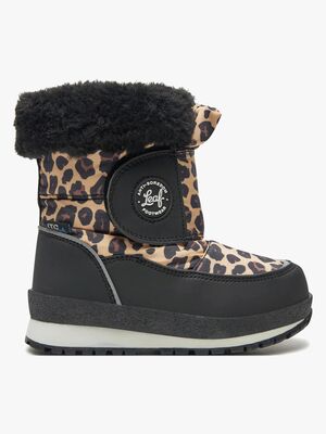 Leaf Nautisk Winterstiefel, Leopard