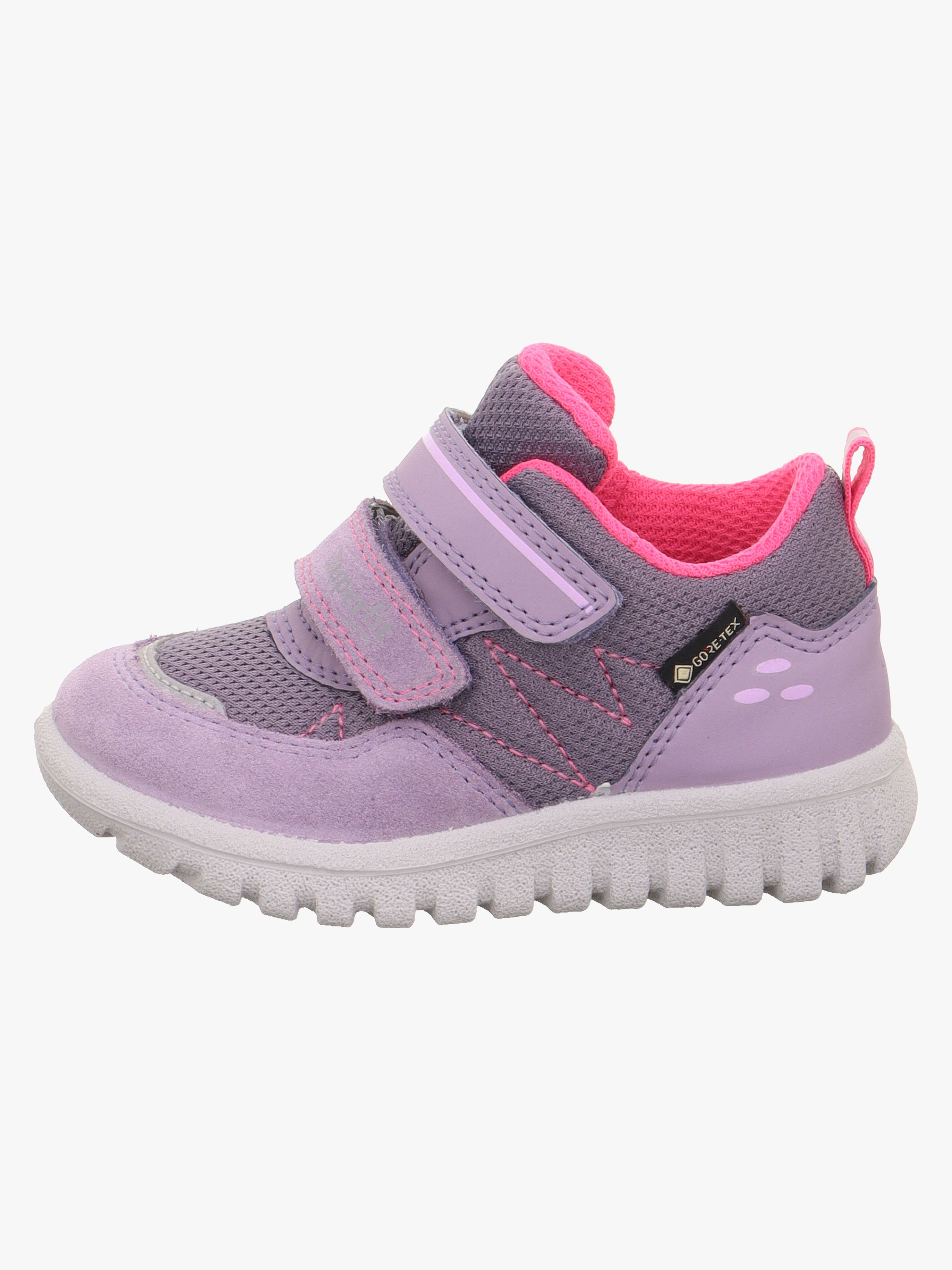 Superfit Sport7 Mini GTX Kinder Sneaker, Lila/Pink, 29, Kinderschuhe