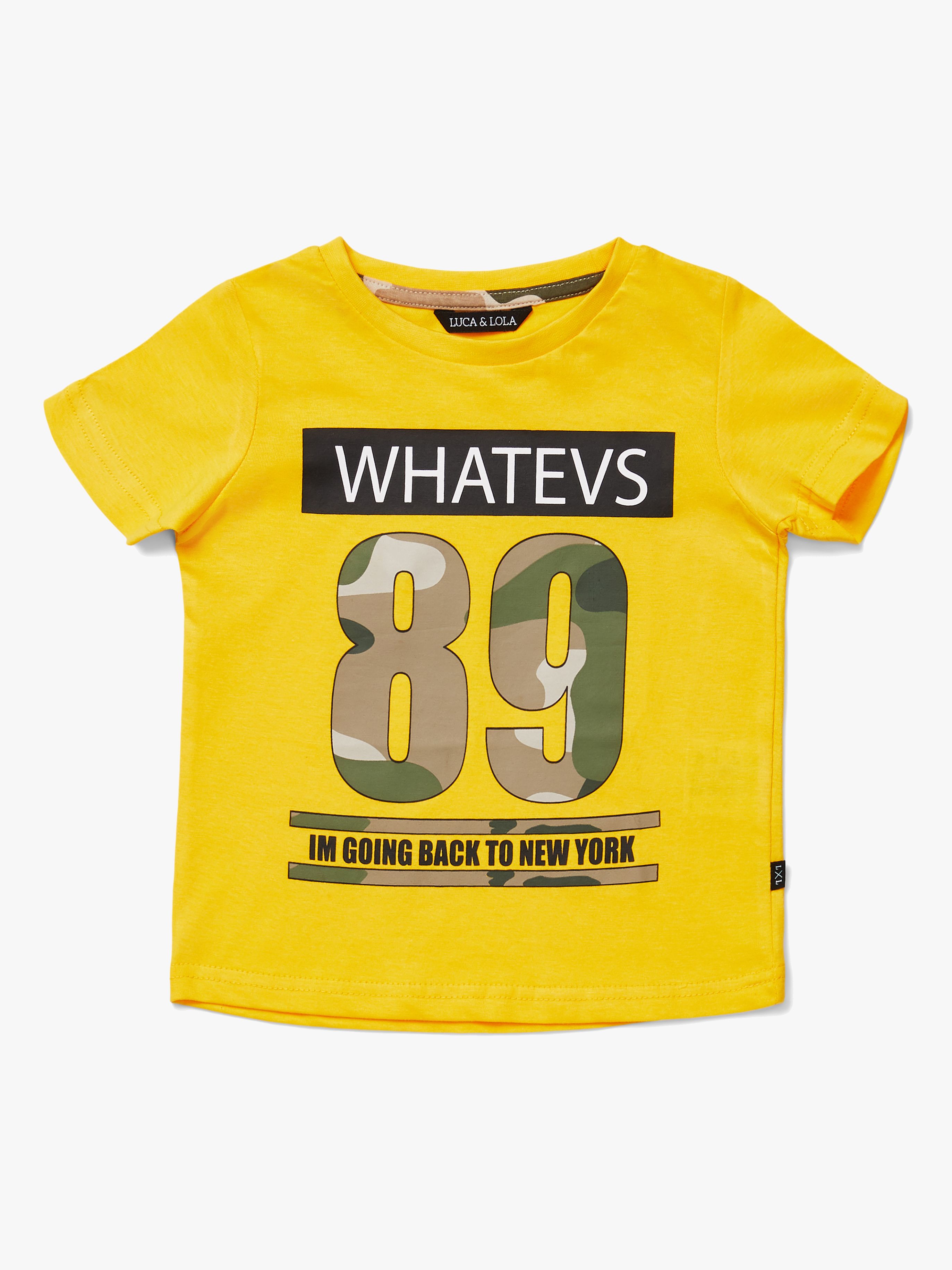 Luca &  Lola San Marino T-Shirt, Gelb 146-151