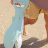 SUNNYLiFE Strandspielzeug, Claws Whale Green