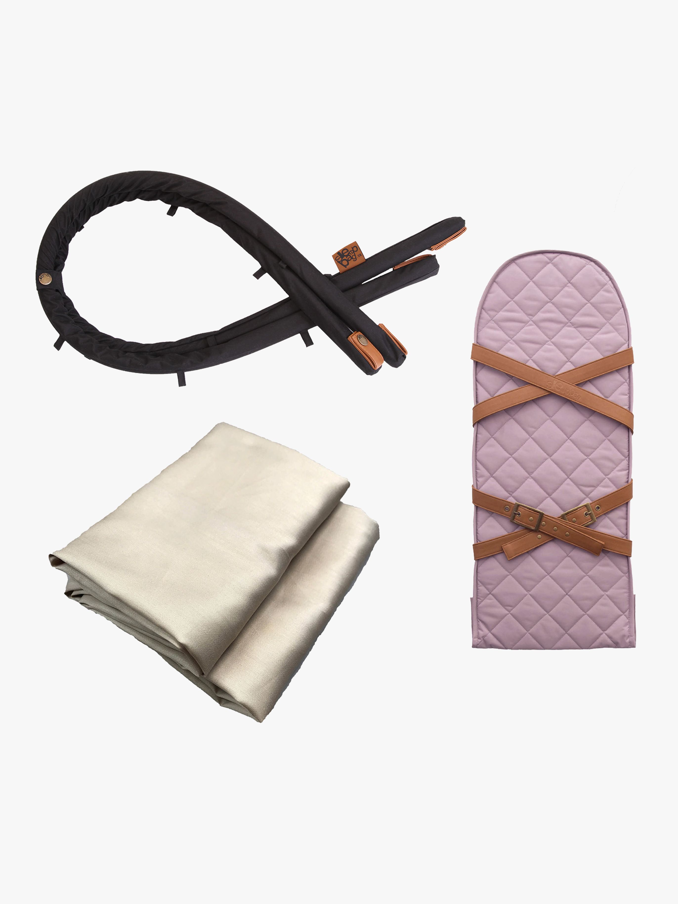 Sleepbag Zubehörpaket Mini, Dusty Purple/Brown