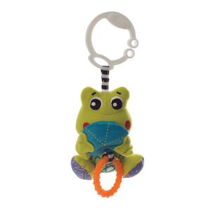 PlayGro Wiggling Buddy Kinderwagenspielzeug Frosch