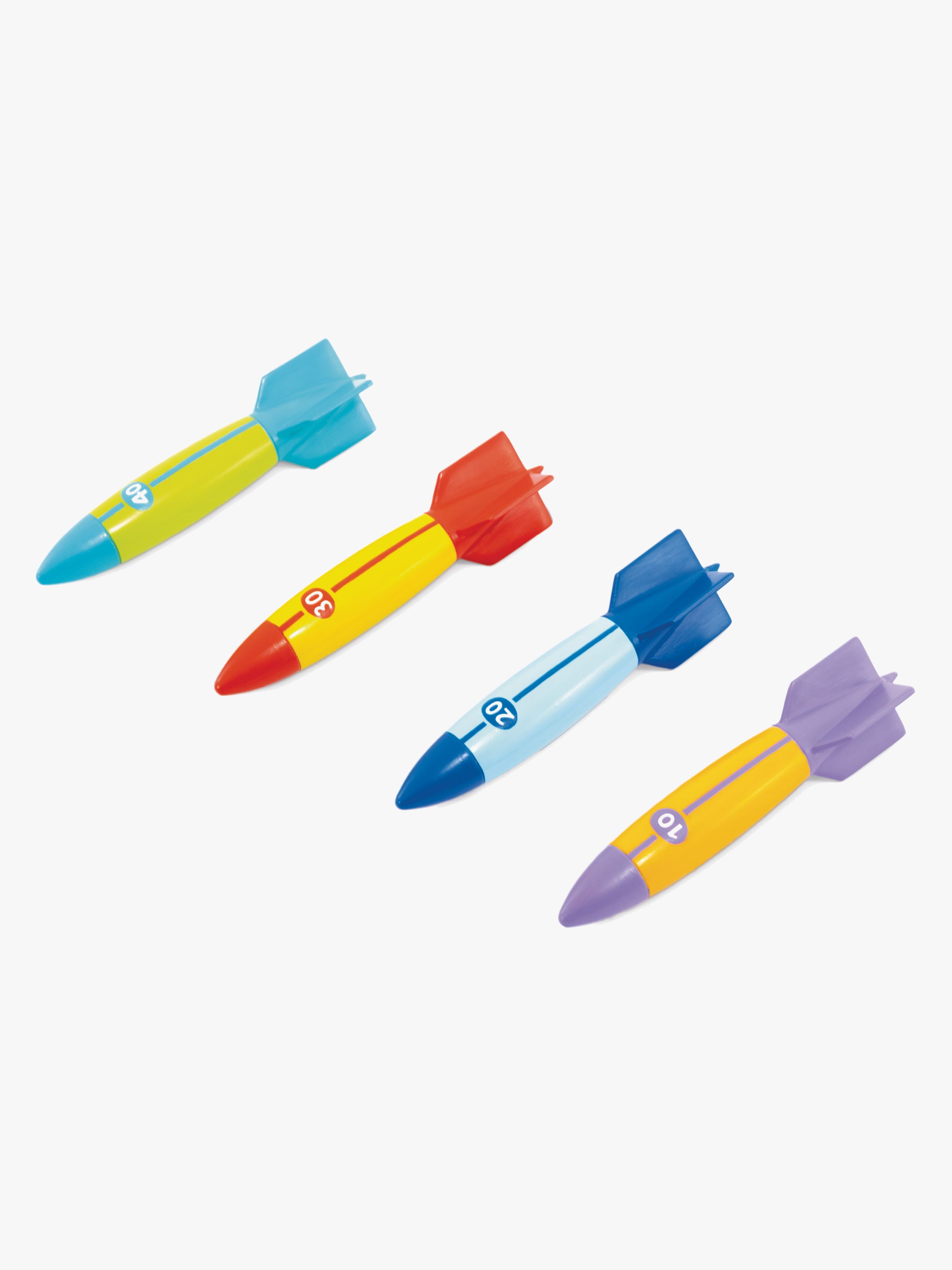 Intex Tauchspielzeuge 4er-Pack Unterwassertorpedo