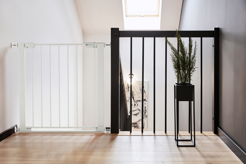 Kinderkraft SAFESNAP Klemmgitter, Weiß