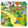 Egmont Kärnan Bamse Knopfpuzzle Bamse Im Wald 4 Teile