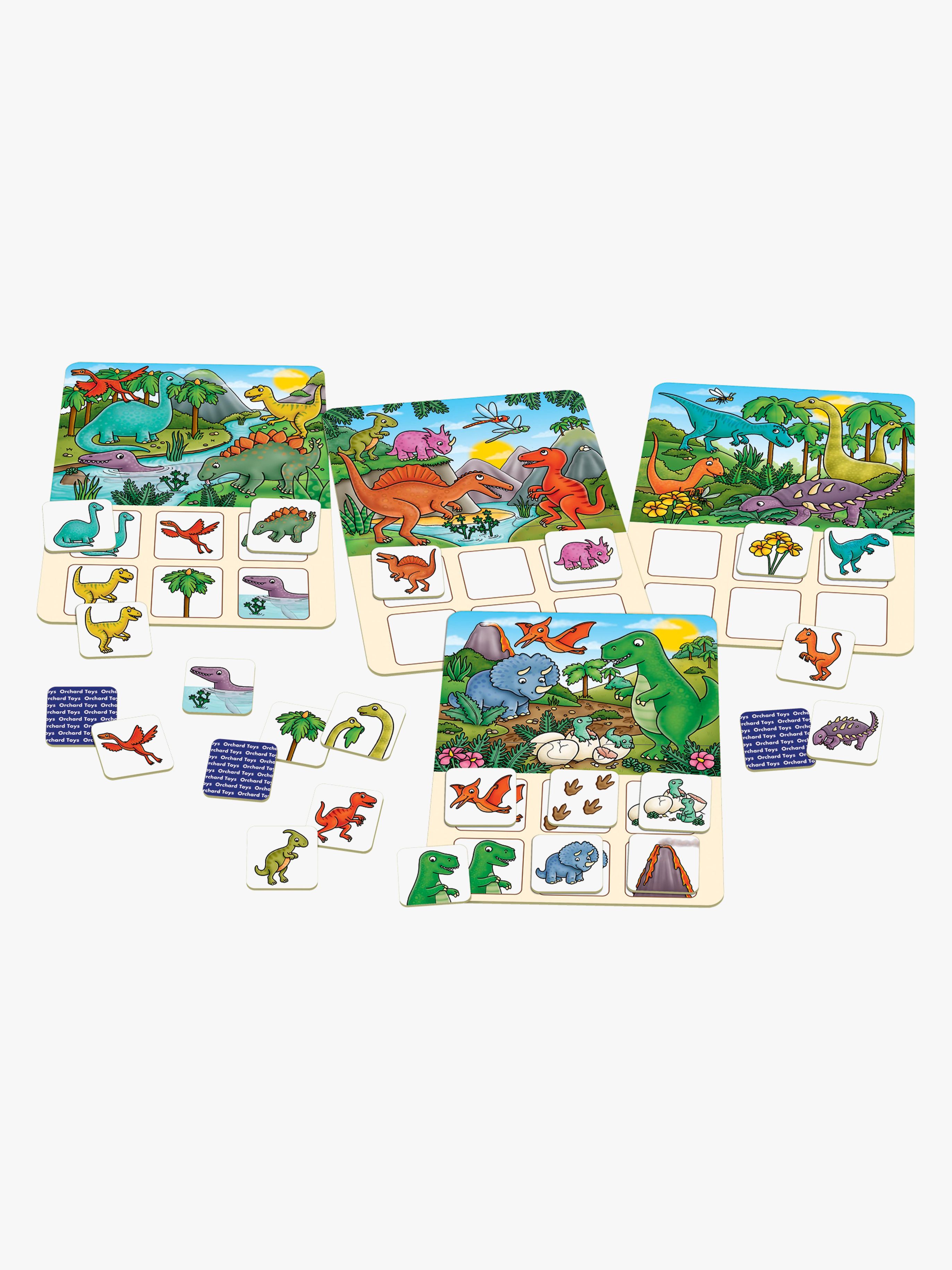 Lotto Spiel Dinosaurier