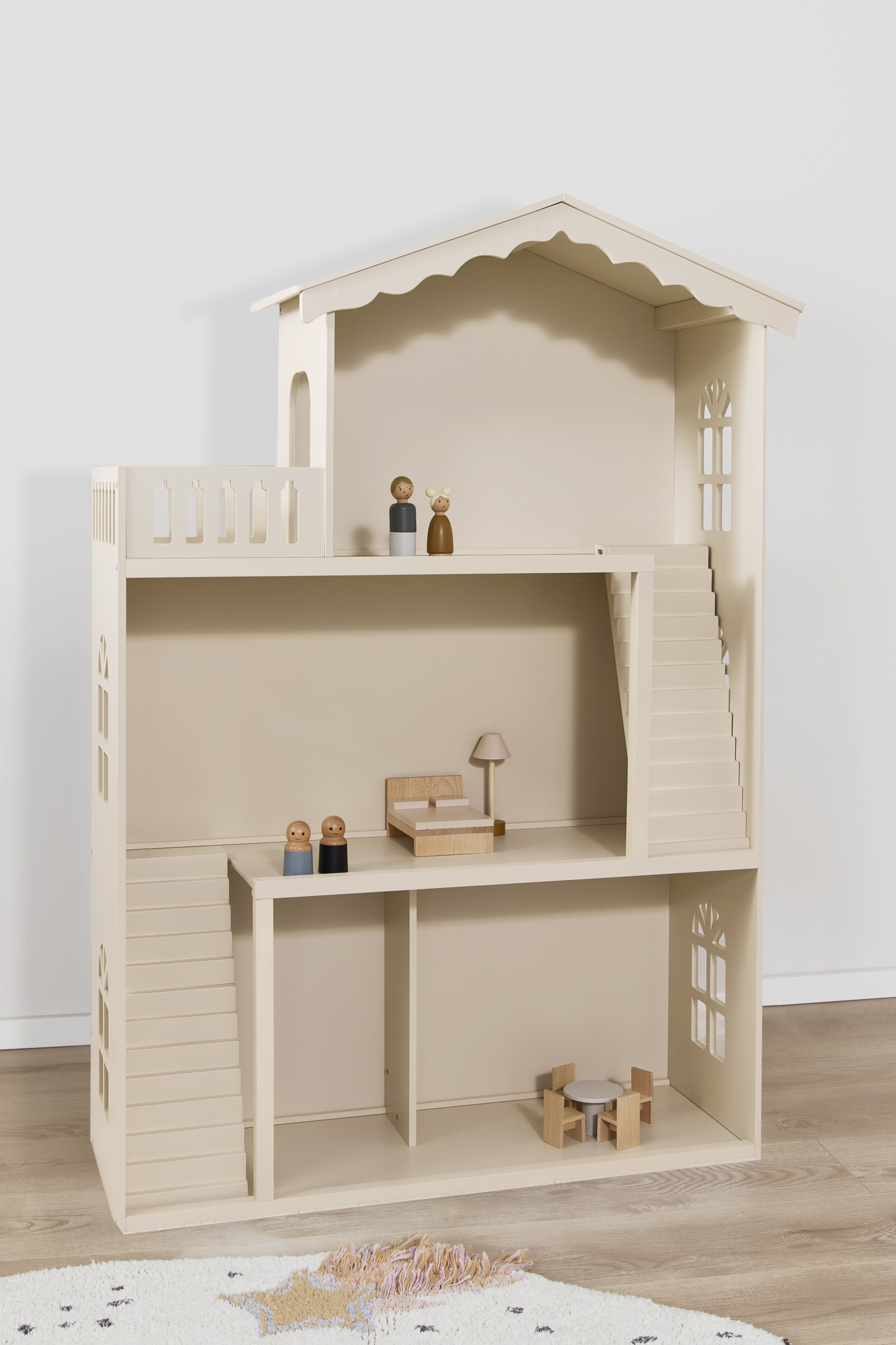 Puppenhaus, Beige