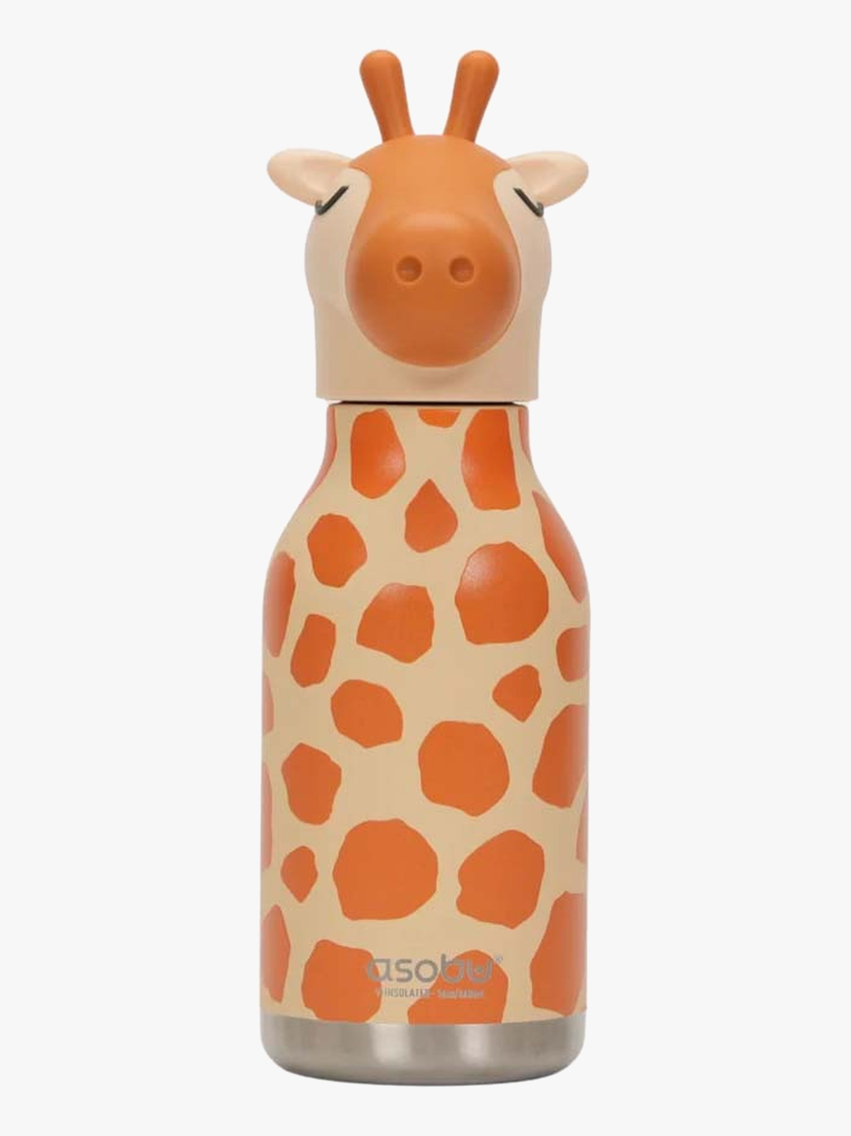 Asobu Bestie Trinkflasche Giraffe, Orange