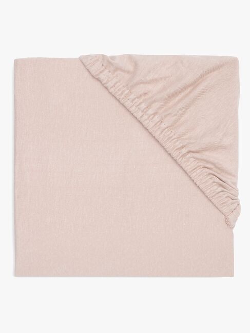 Jollein Spannbettlaken Baumwollstretch 60x120 cm, Wild Rose