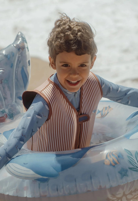 Little Dutch Ocean World Schwimmweste, Blue