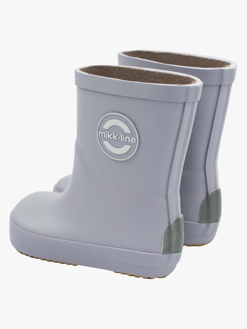 Mikk-Line Barefoot Gummistiefel, Lavender Gray