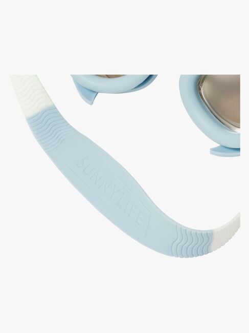 SUNNYLiFE Schwimmbrille, Salty the Shark Aqua