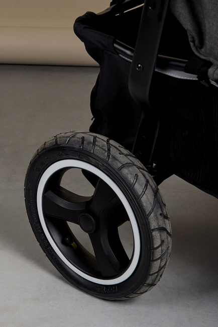 DEMO-EX Beemoo Swing Geschwisterwagen, Grey Melange