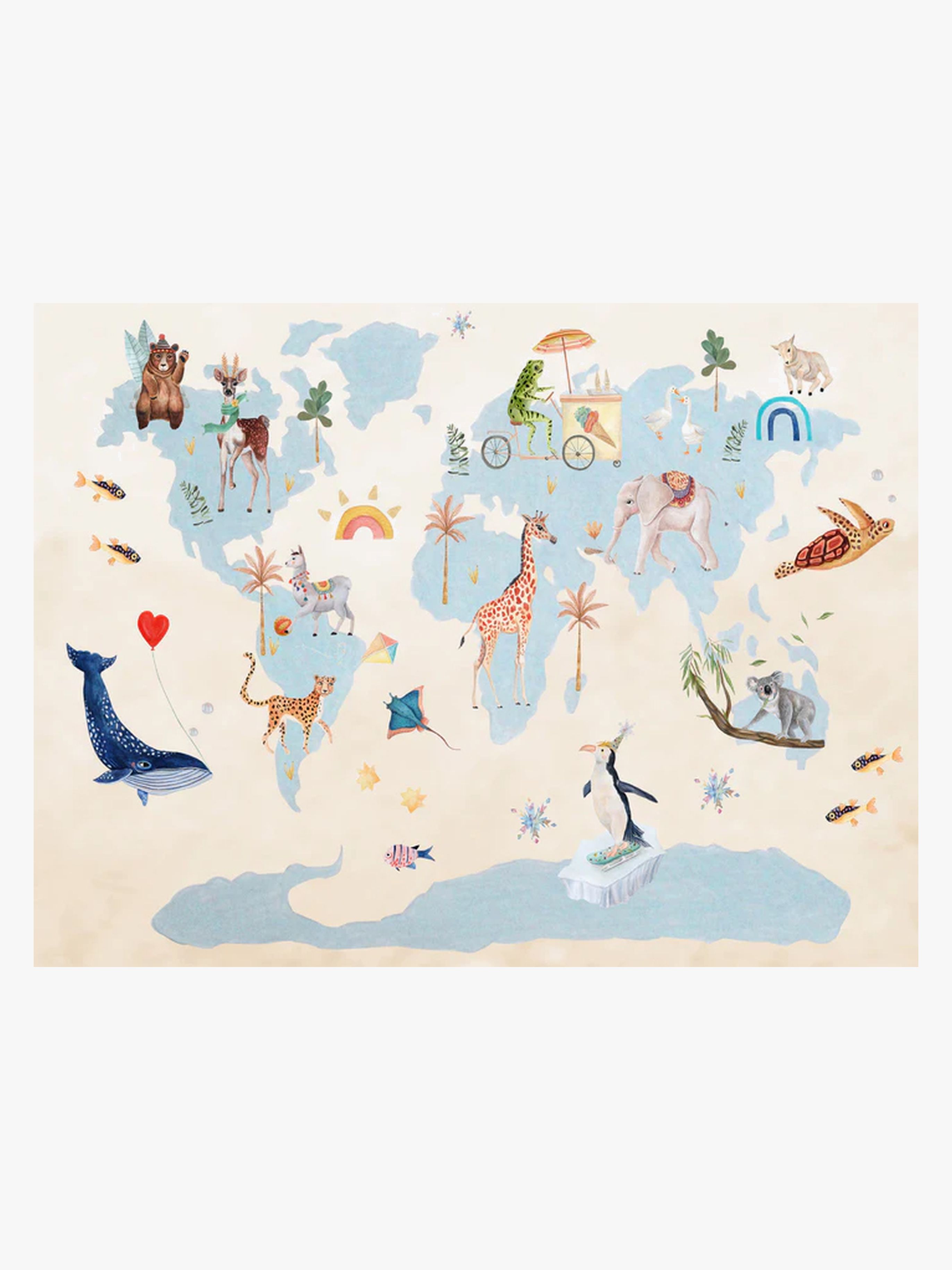 Hueppi Teppich 160x230, Around The World