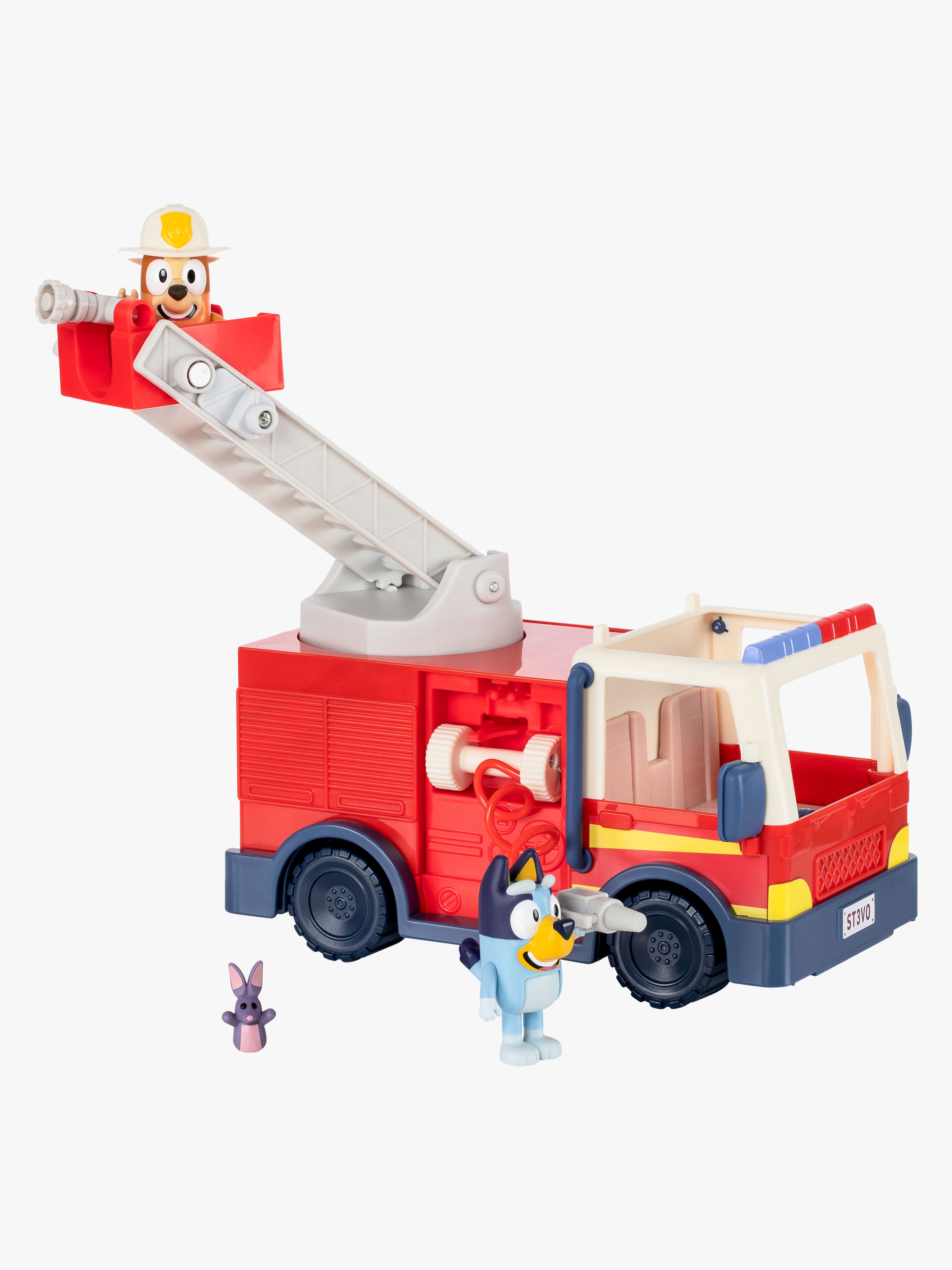 Feuerwehrauto mit Figuren
