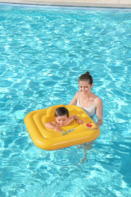 Bestway Step A Swim Baby Schwimmring, Yellow