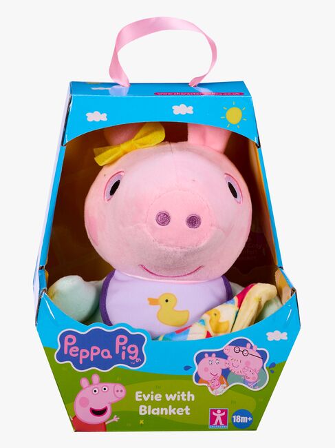 Peppa Wutz Evie Kuscheltier mit Decke 20 cm
