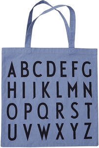Design Letters Favourite Stoffbeutel ABC, Blue 