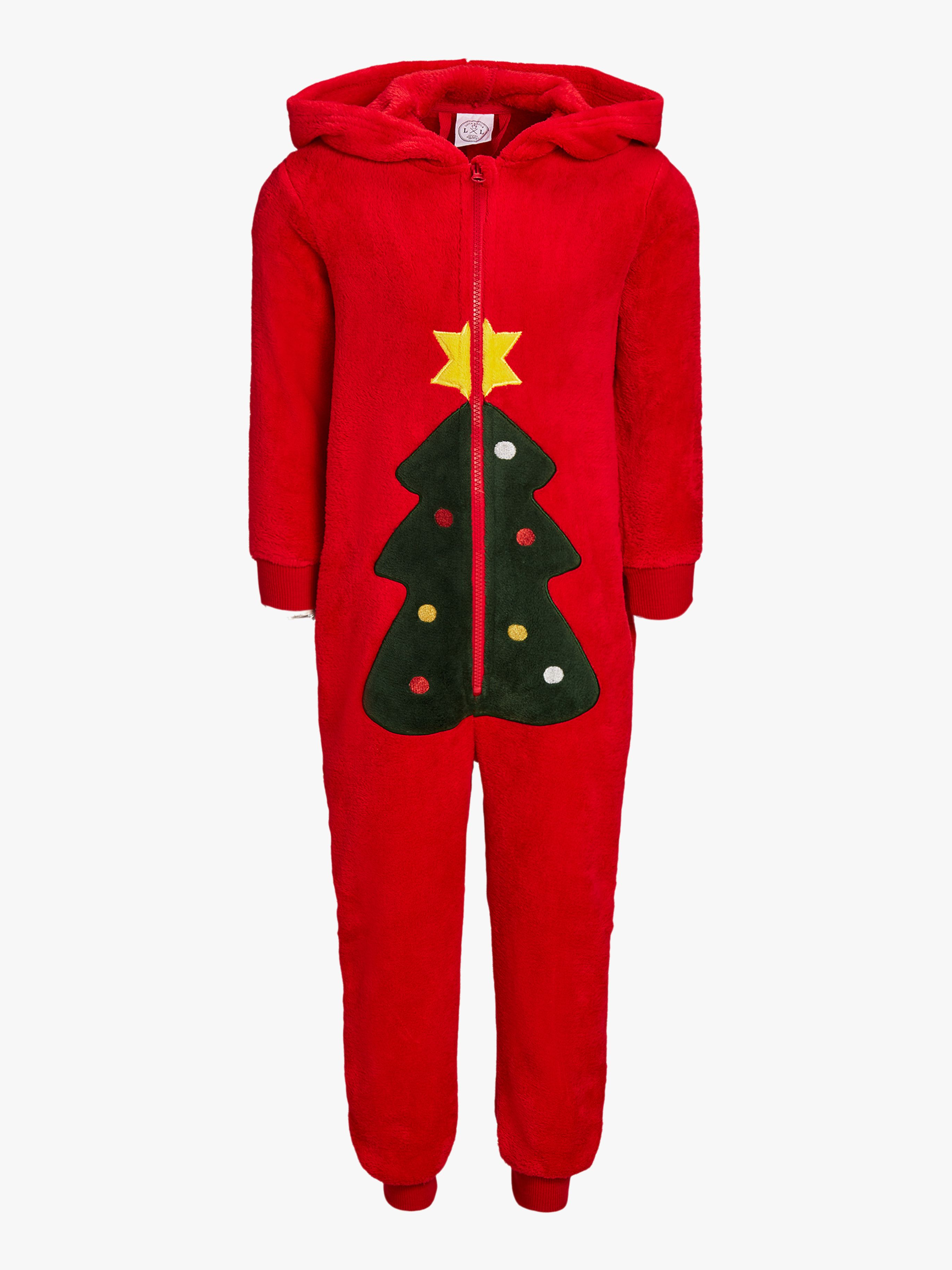 Luca &  Lola Baby Albero Jumpsuit, Red Christmas 68