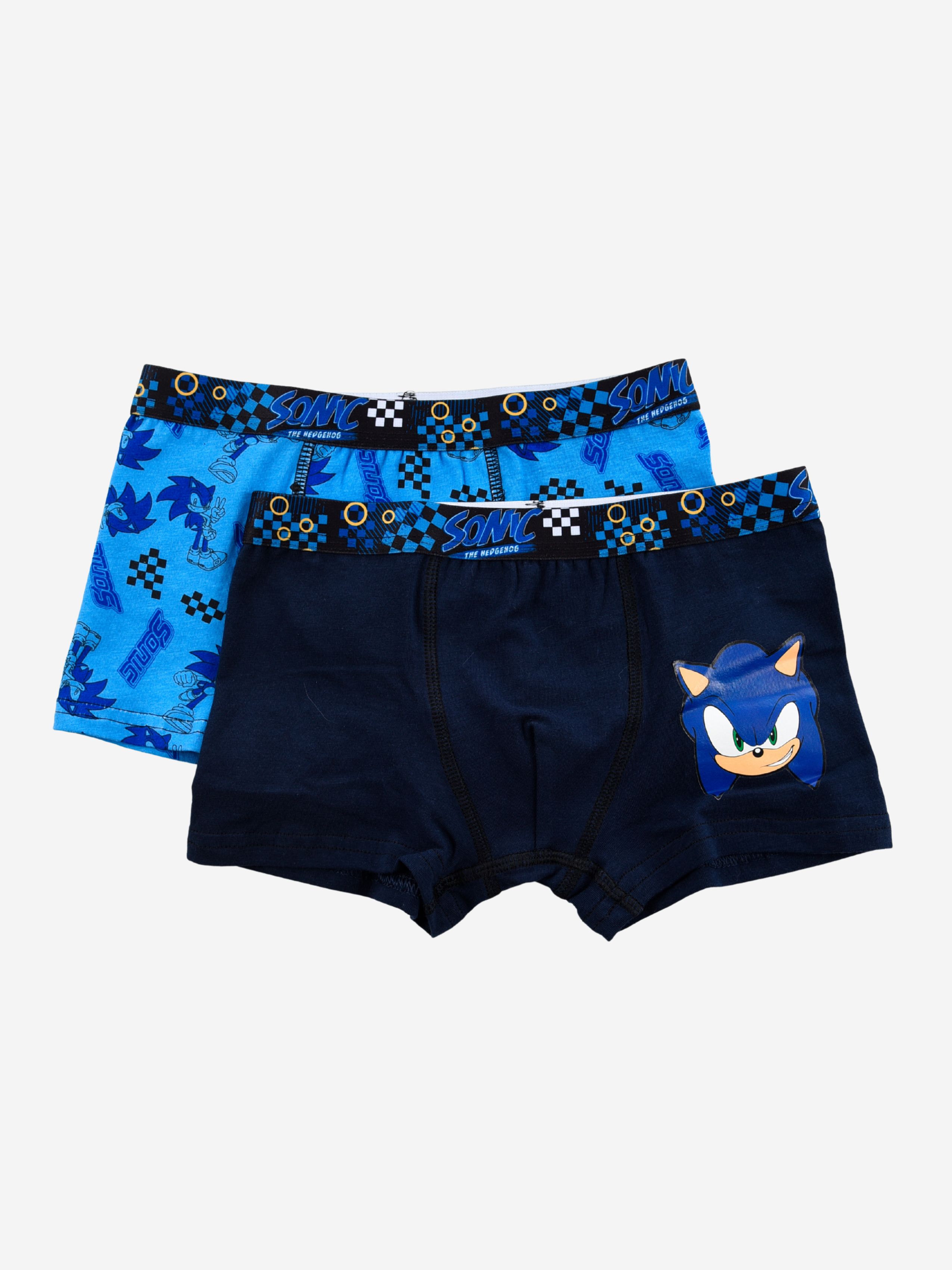Sonic Boxer Unterhosen 2er-Pack, Mehrfarbig, 116
