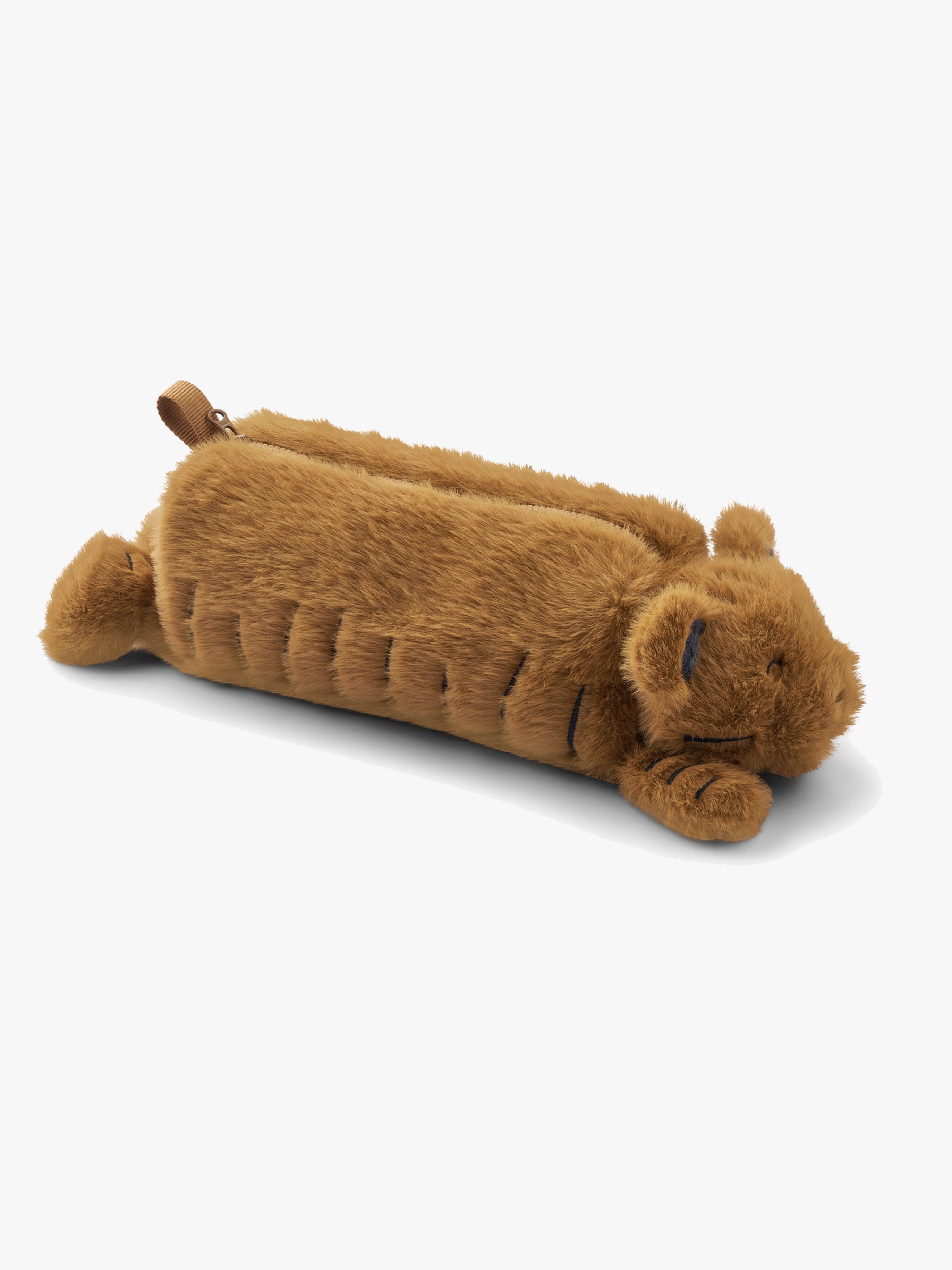 Dalina Tiger Plush Federmäppchen, Golden Caramel