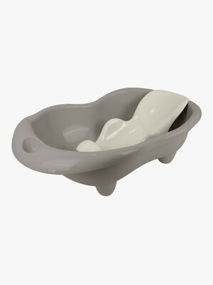 DOLU Hippo Badewanne & Badestuhl, Stone Grey
