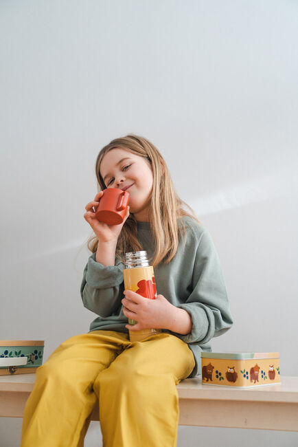 Blafre Skog Thermosflasche, Peach