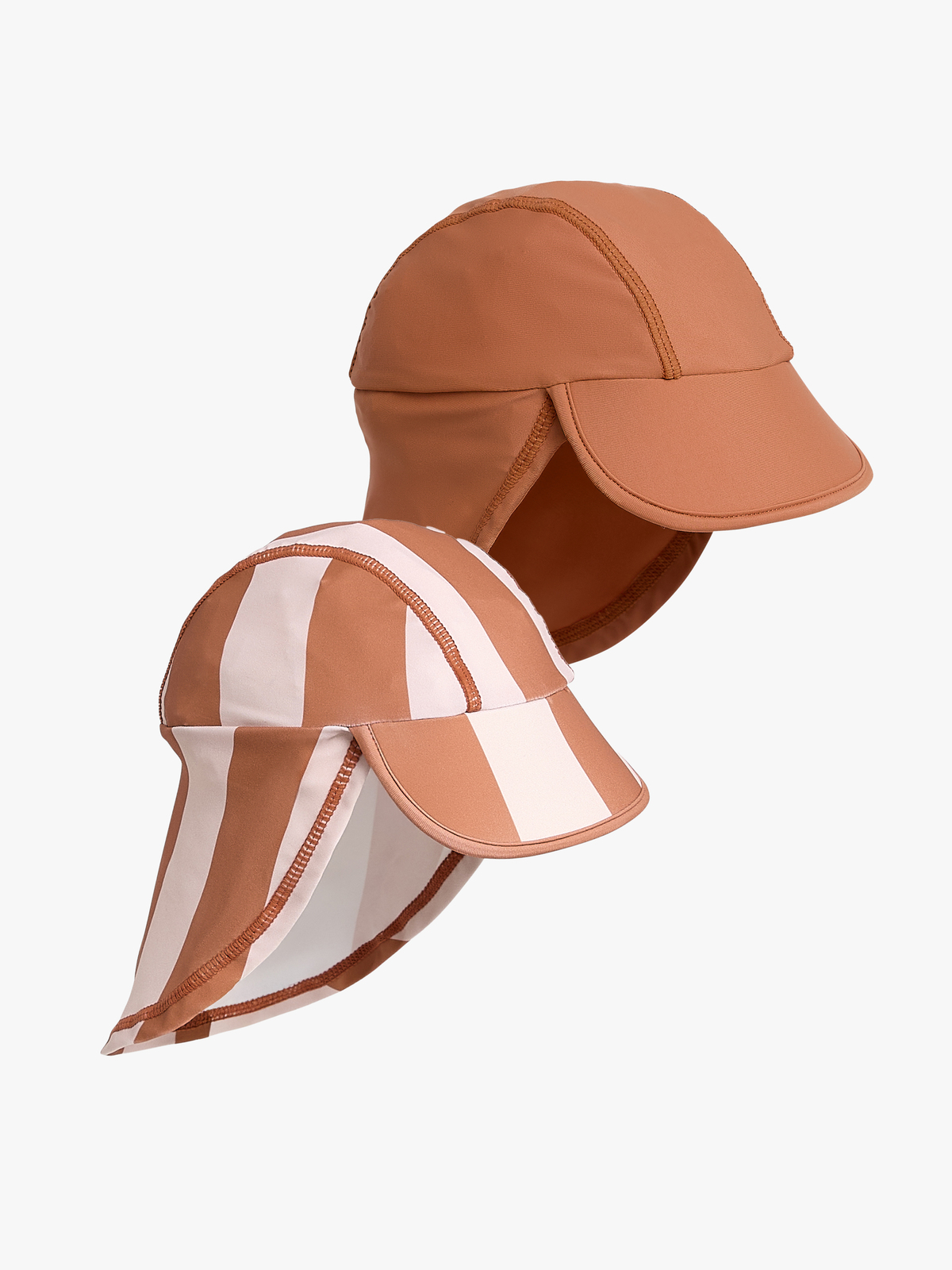 Nordbjörn Fårö 2er-Pack UV-Schutzhut, Rosa Gestreift