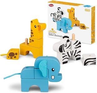 Tobar 3D-Puzzle Safari-Tiere
