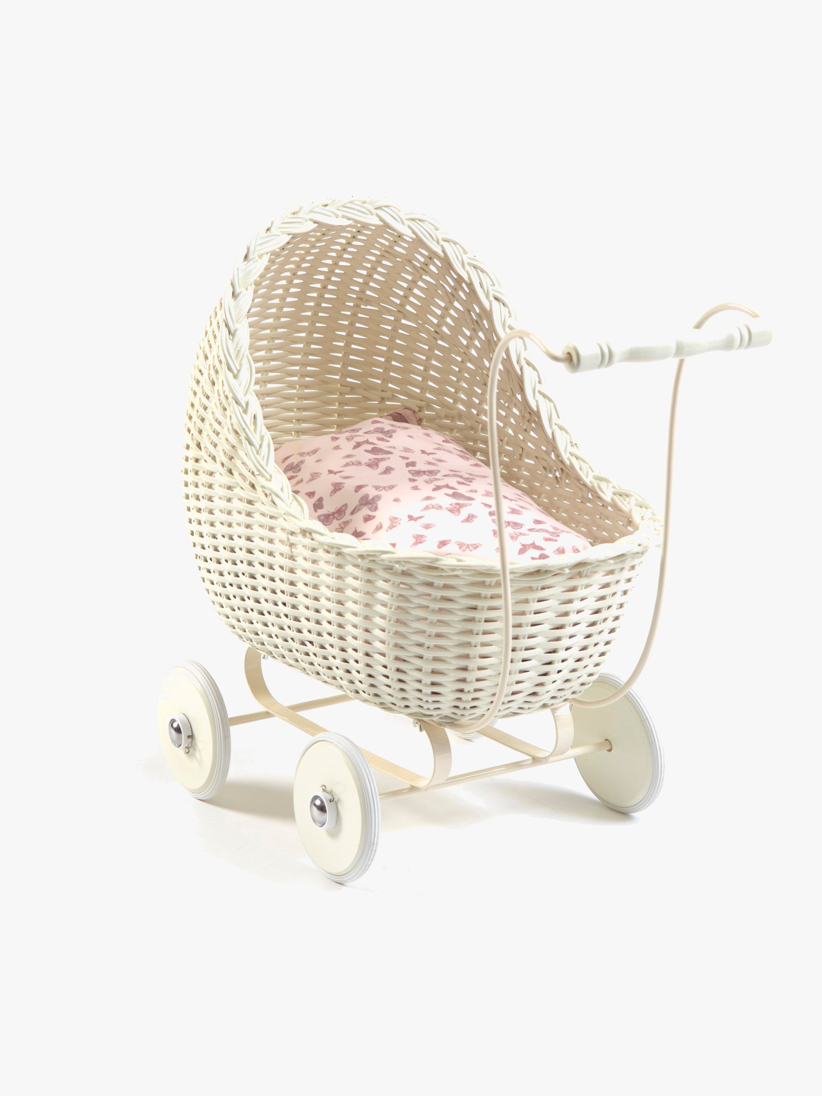 Puppenwagen, Weiß