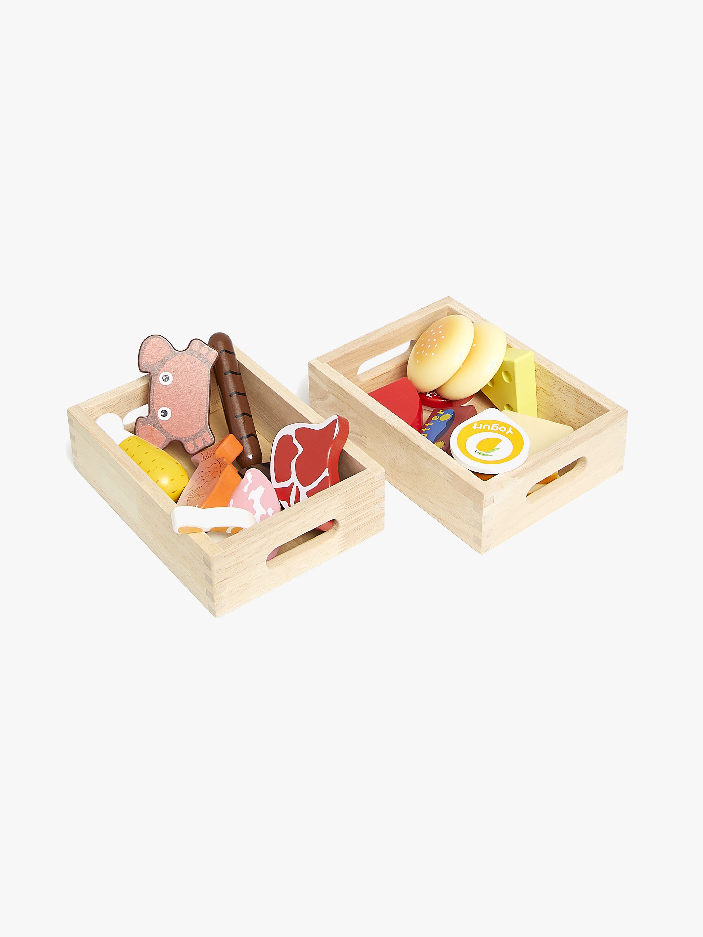 Spielzeuglebensmittel in Der Holz