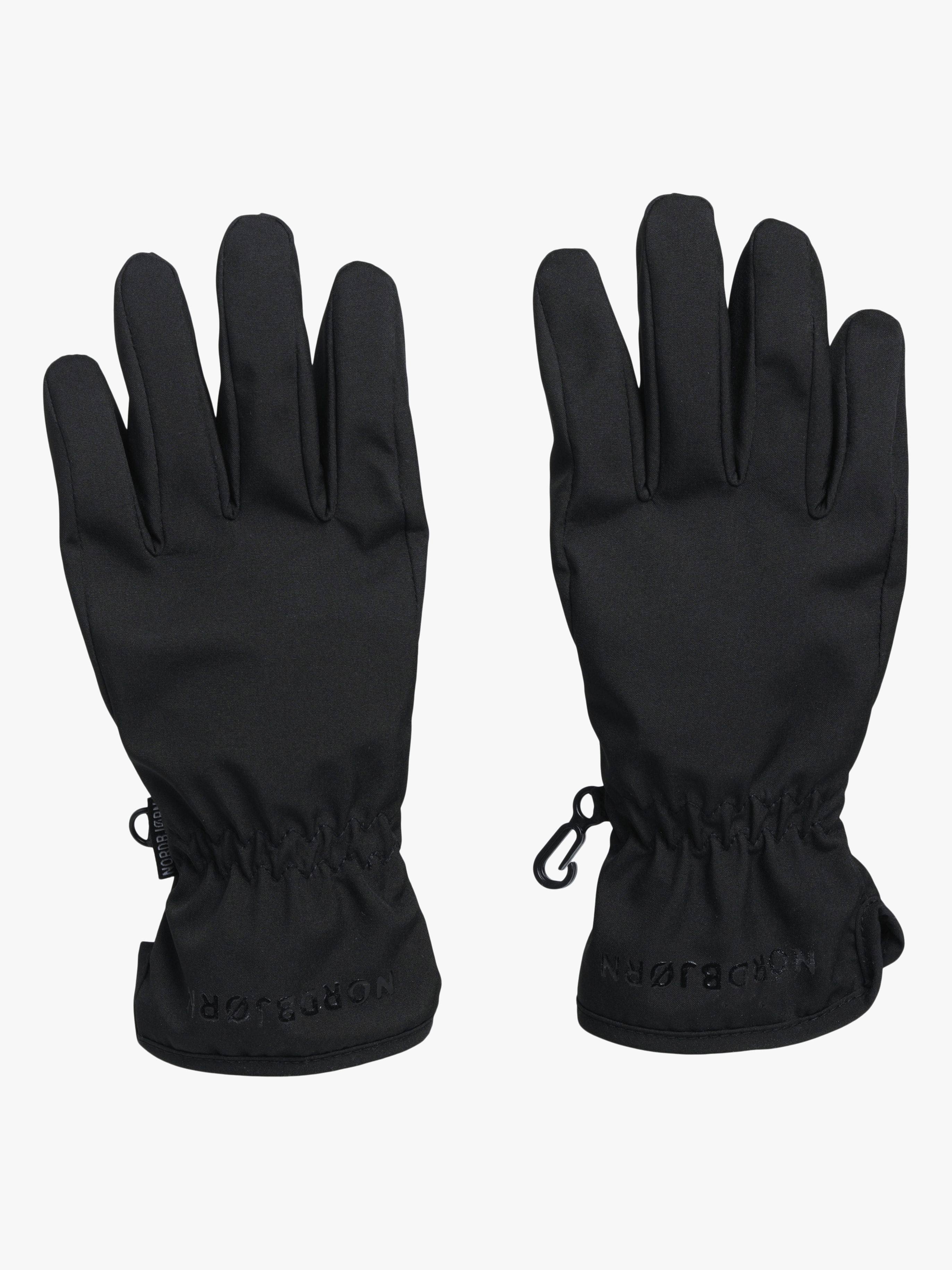 Nordbjørn Talvik Softshell Handschuhe, Black, 10-12 Jahre