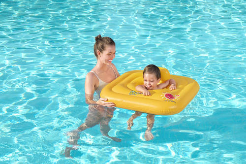 Bestway Step A Swim Baby Schwimmring, Yellow