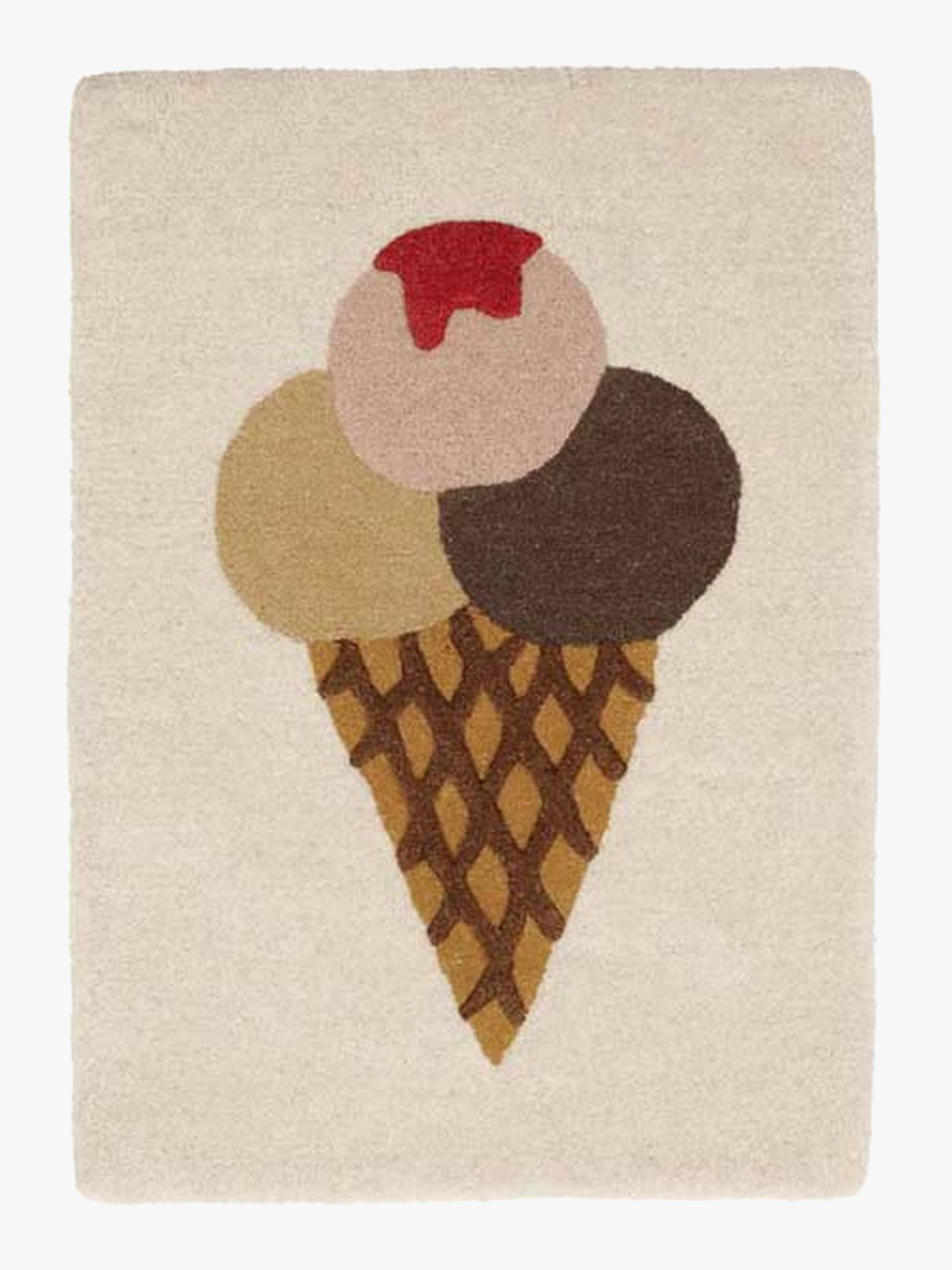 OYOY Ice Cream Tufted Miniature Teppich