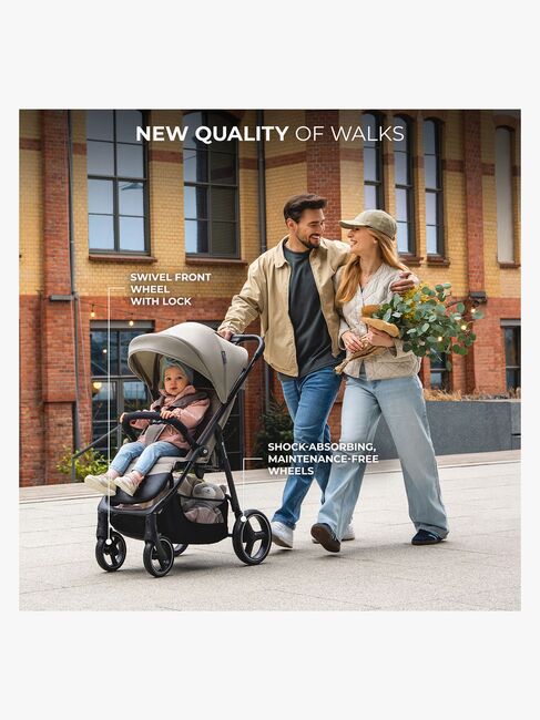 Kinderkraft Trig 3 Buggy, Stone Beige
