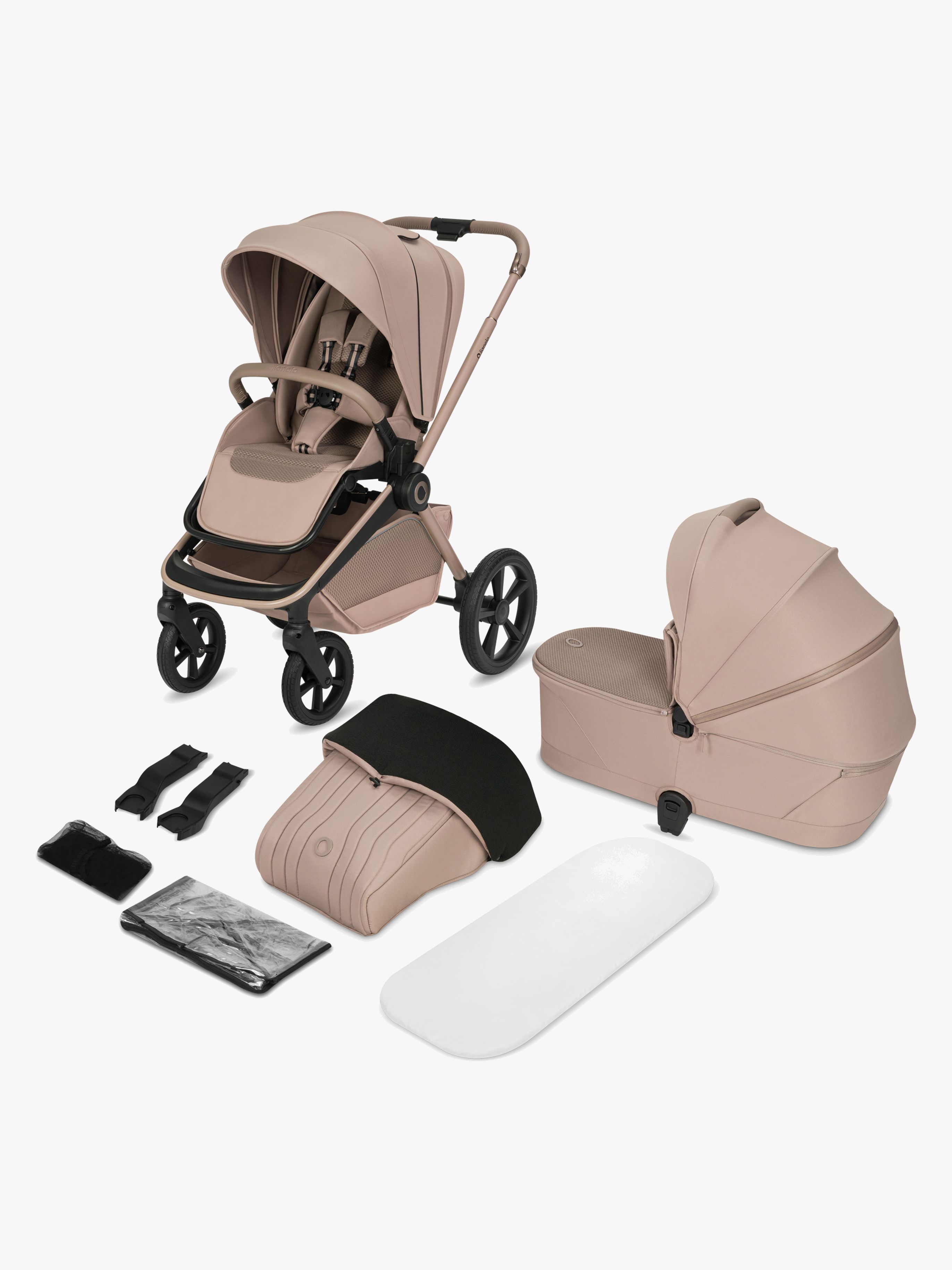 Lionelo FREYA 2-in-1 Kombikinderwagen, Beige Sand