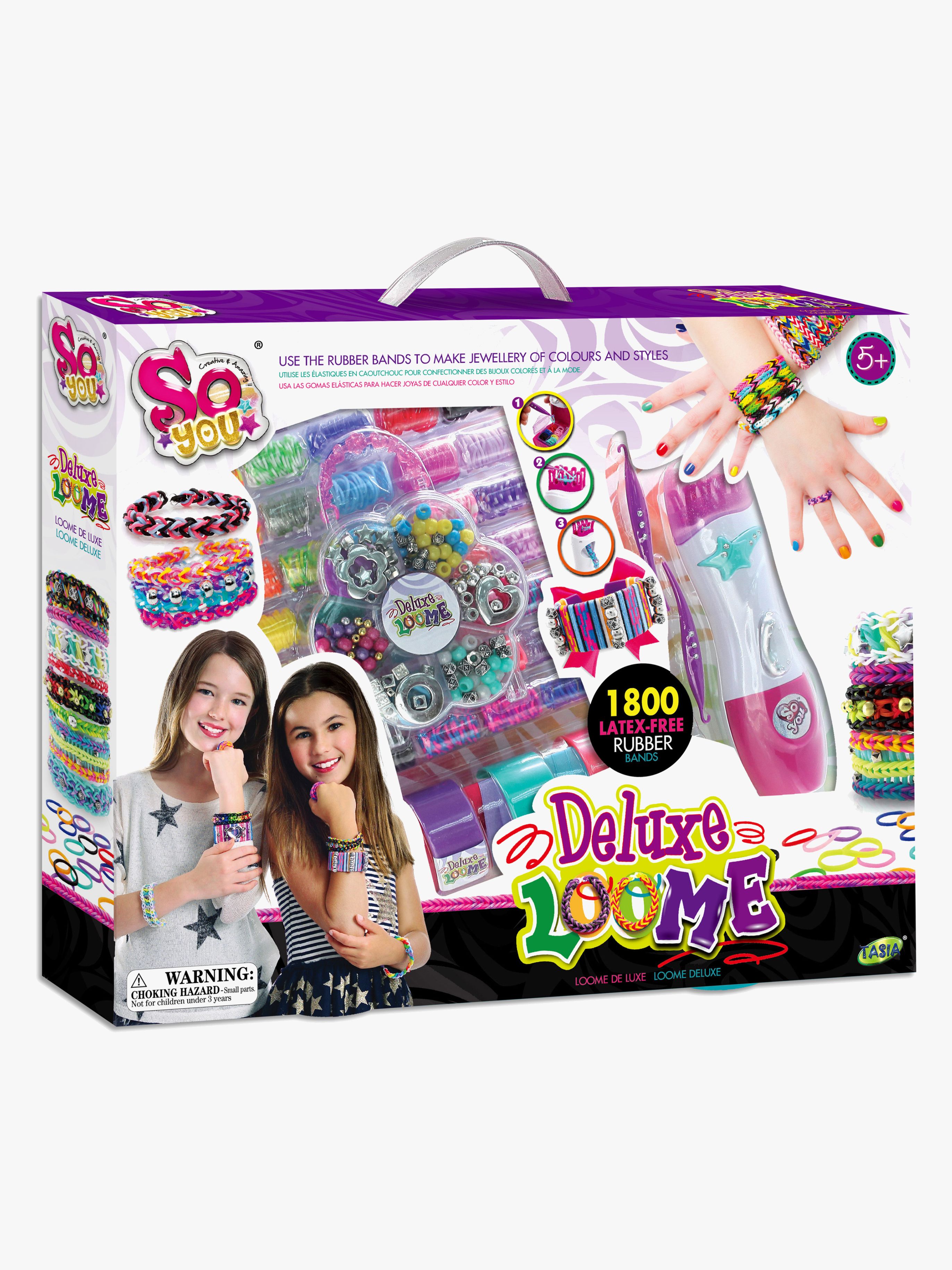 Bastelset Armband & Perlen 1800 Teile